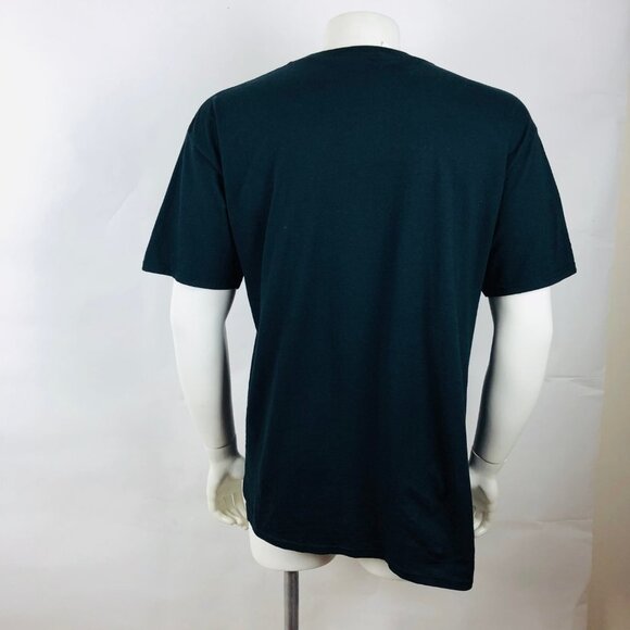 KICKIN' IT Graphic T-Shirt Black Sz L Short Sleeve - Picture 5 of 8